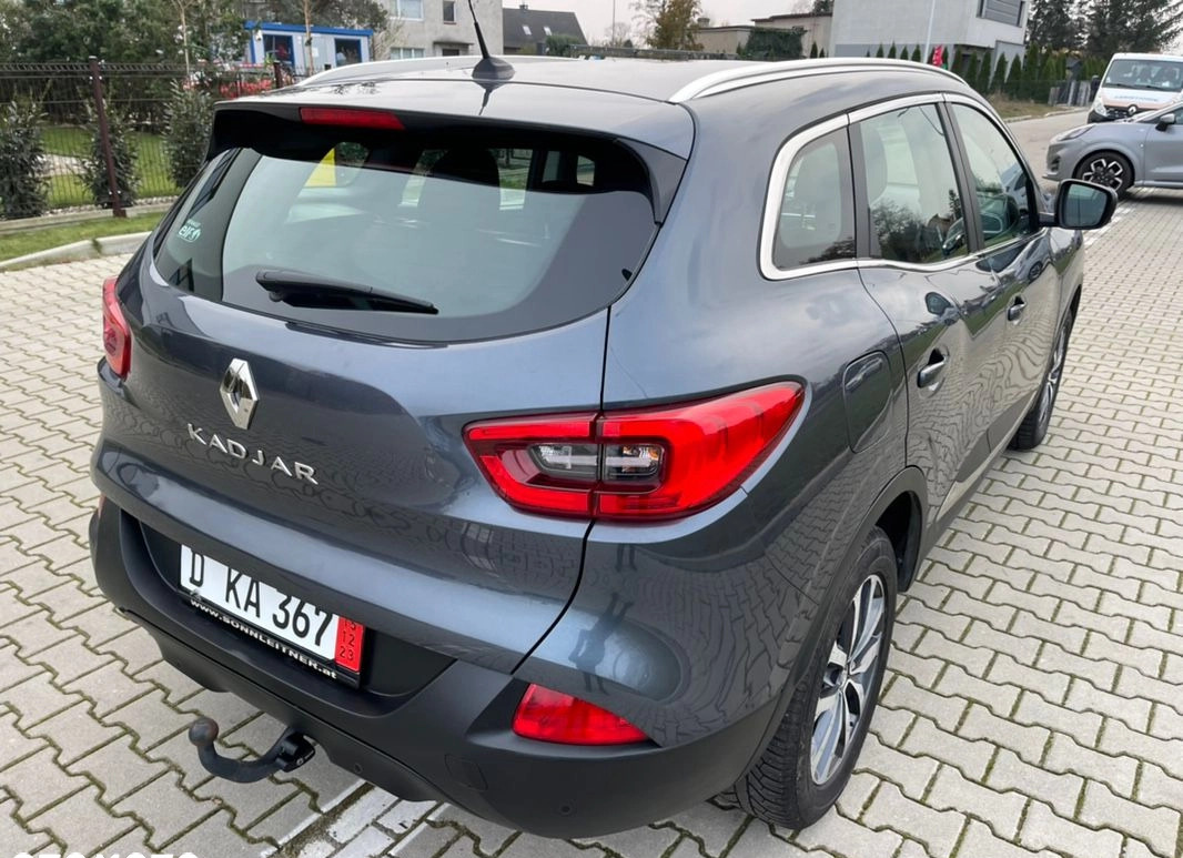 Renault Kadjar cena 69990 przebieg: 54000, rok produkcji 2018 z Leszno małe 562